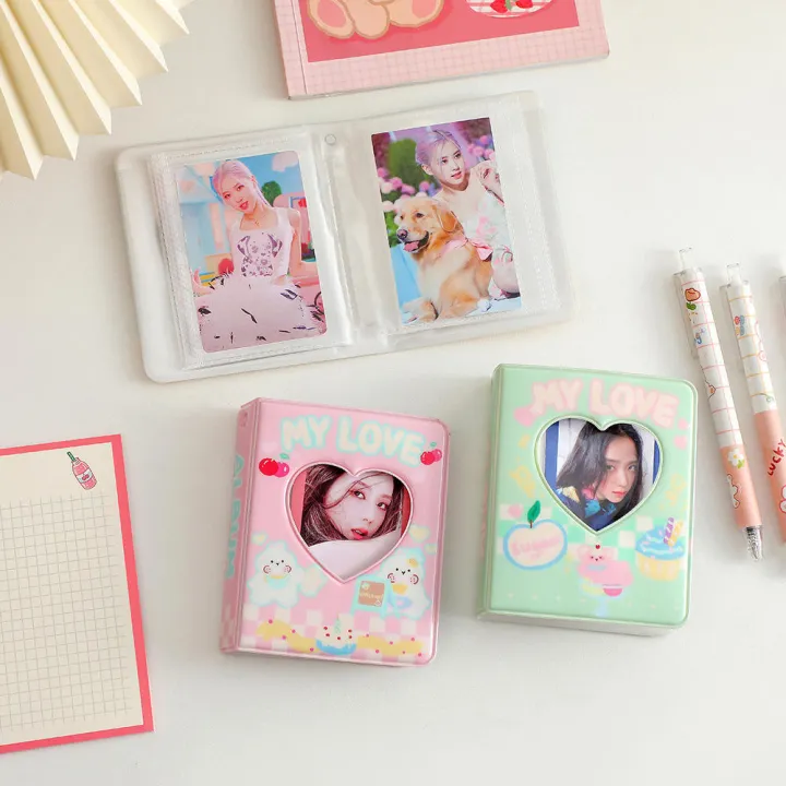 3-inch%20Photocard%20holder%20Photocard%20Sweet%20Stationary%20Love%20heart%20Cute%20Hollow%20Kpop%20album%20for%20Love-themed%20Card%20storage%20Kpop%20-%20Image%202