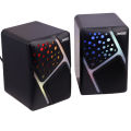 JEDEL S-527 Stereo Super Bass RGB Light PC Computer Speakers. 
