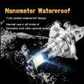 white P15D】 1PC P15D H4 H6M BA20D Led Headlight Bulb P15d 3030LED Motorcycle Scooter Light Moto Accessories 6000K ba20d. 