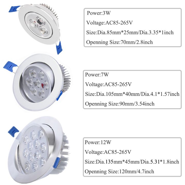 Dimmable%20LED%20Ceiling%20Light%20Recessed%20Downlight%20Spotlight%20Round%207/12W%20-%20Image%202