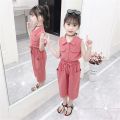 Kids Girls Clothes Suit Korean Style Clothing Casual Two-Piece Set Blazer Girl Clothes. 