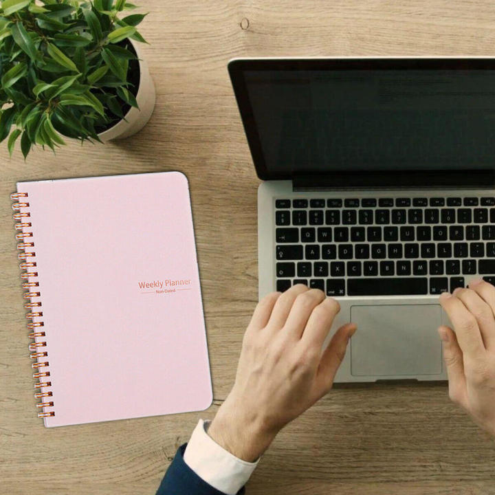 Journal%20Weekly%20Planner%20Notebook%20Spiral-bound%20Portable%20Daily%20To%20Do%20List%20Journal%20A5%20Monthly%20Daily%20Notebook%20for%20Work%20Study%20Travel%20Goal%20setting%20Personal%20development%20-%20Image%208