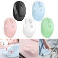 【ZOSR】 2.4G+Bluetooth Wireless Mouse Mute Rechargeable Bluetooth Mouse High-quality Anti-slip Computer Mouse. 