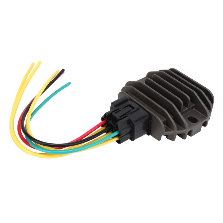 Outboard Motor Voltage Regulator Rectifier, Durable Voltage Regulator Rectifier Vibration Proof High Strength Fuel Efficient for Outboard Motor