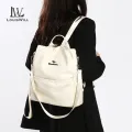 LouisWill Women’s Backpack Shoulder Bag Korean School Backpacks Fashionable Ladies Backpack Casual Simple Student Bags Laptop Backpacks Lightweight Anti-theft Backpacks For Girls Teens Women Fashion. 