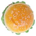 2Pc Realistic Hamburger Lifelike Simulation Fake Hamburger Bakery Display Kids Food Bread Home Decoration. 