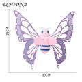 Lightweight Butterfly Wings Led Light Up Fairy Wings with Music for Kids Costume Parties Adjustable Straps Lightweight Flapping Wings Buyers' Favorite Electric Butterfly Wings with Lights Music. 