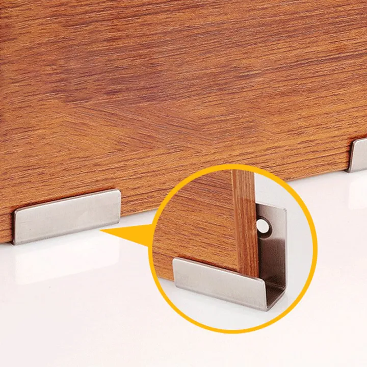 Stainless%20Steel%20Hook%20Accessories%20U%20Shape%20Mirror%20Support%20Wall%20Fixing%20Clip%20Hanging%20Code%20Hanging%20Tile%20Bracket%20Display%20Buckle%20Corner%20-%20Image%204