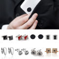 【ALLGOOD】1 Pair Wedding Cuff Button Alloy Jewelry Shirt Cufflinks Men's Fashion Business Party Decor. 