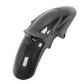 Motorcycle Front Mud Guard Carbon Fiber Style Motorbike Front Fairing Mud Flap Guard High Strength for FZ6N FZ6S FZ6 XJ6 2004 To 2006. 