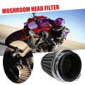 35mm-Clamp-on Motorcycle Air Filter Cleaner Mushroom Head Double Foam TapePod Filter Universal Motorbike Accessory. 