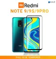 OriginaI 9H Full Glue Edge to Edge Full Screen Anti-Scratch Tempered Glass for Xiaomi Mi Redmi Note 9 9s 9Pro Screen Protection. 