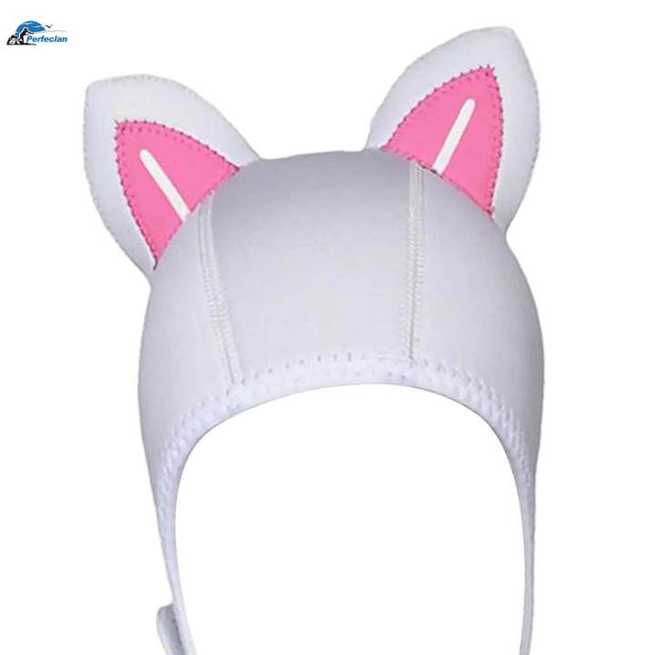 Scuba%20Diving%20Hood%20Cap%203mm%20Neoprene%20Hood%20Headgear%20Head%20Cover%20Thermal%20White%20Pink%20-%20Image%206