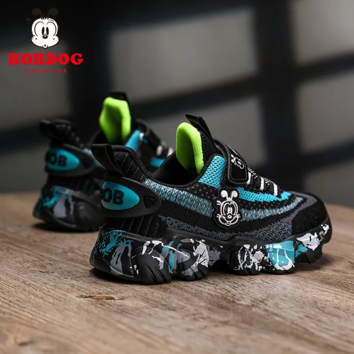 Bobdog%20Children's%20Shoes2023Spring%20and%20Autumn%20Mesh%20Breathable%20Boys'%20Casual%20Shoes%20Children's%20Sneakers%20Medium%20and%20Large%20Children's%20Running%20Shoes%20-%20Image%204