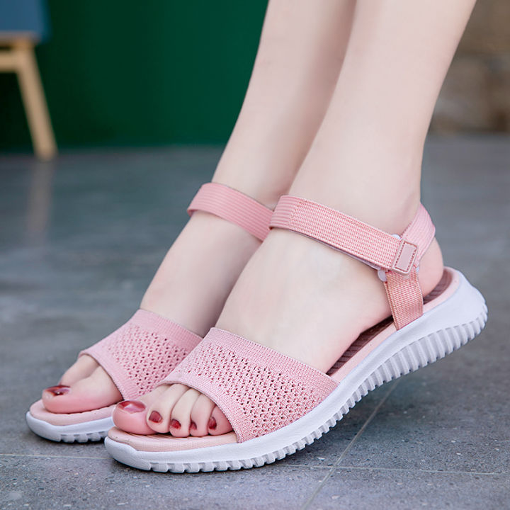 %E3%80%90ZIME%E3%80%91Women's%20Flat%20sandals%20Korean%20Version%20Fashion%20Casual%20Flying%20Weave%20Sports%20Sandals%20-%20Image%202