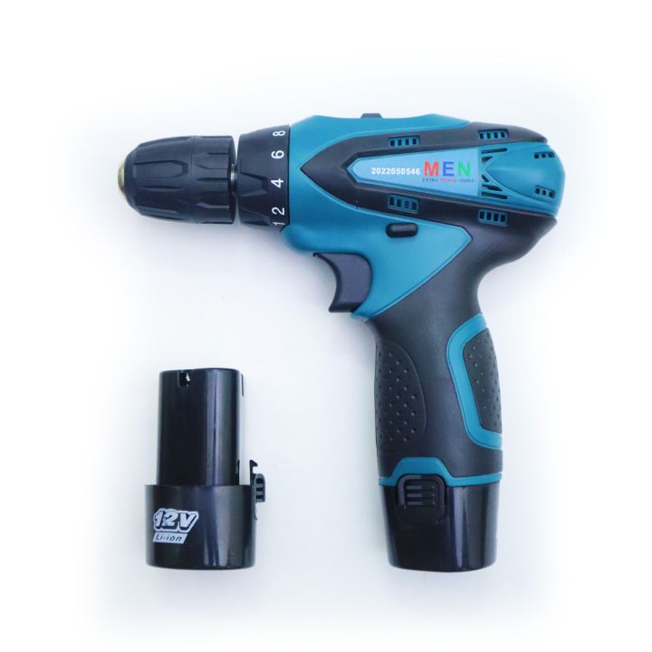 MEN Cordless Drill (12V) Rechargeable Drill