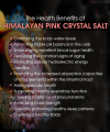 Himalayan Pink Salt Fine Powder 100g Pack 100% Pure natural salt, Boosts Immunity, Metabolism, Stabilizes blood pressure, diabetes, Treats Sinus and more health benefits. 