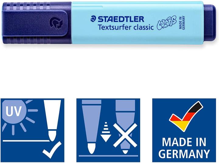 STAEDTLER%C2%AE%20Textsurfer%20Classic%20364C%20Highlighter%204%20Set-%20Vintage%20-%20Image%205