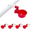 For Chicken/Duck/Quail/Turkey Automatic Chicken Waterer Kit DIY PVC Water Feeder. 