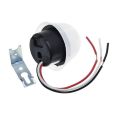 Automatic Photocell Street Light Switch AS-20 220V Photo Control Sensor Switch Automaitic Night Time Activated Automatic Relay On / Off Sensor In Dark Mode. 