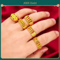 ASIX GOLD Money Catcher Ring 916 Gold Abacus Ring for Women. 