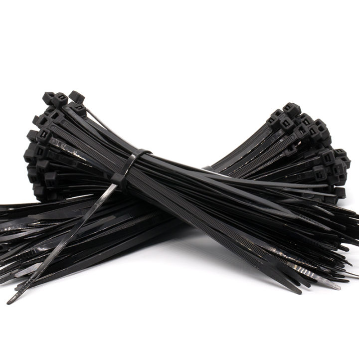 50pcs%20Black%20Nylon%20Cable%20Plastic%20Self-Locking%20Cable%20Zipper%20Buckle%20Wire%20Zip%203*80mm-4*300mm%20-%20Image%202