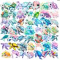 ChanxiNew 10/50pcs Blue Sea World Turtle Stickers Pack for Kid Cartoon Graffiti Decals Scrapbooking Luggage Laptop Skateboard Wall Sticker. 