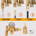 Argon Mig Tig Flow Meter Gas Regulator Gauge Welding Weld for MIG Welding TIG Welding. 