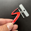 3D Metal Mini Cooper S Front Grille Badge Emblem Sticker Decal for Mini R50 R52 R53 R56 R57 R58 F55 F56 Car Styling Accessories. 