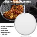 Round Pizza Oven Baking Tray Grate Nonstick Mesh Net(14 Inch). 
