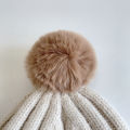 Big Pompom Winter Baby Knitted Hat Lamb Wool Toddler Kids Cute Bear Thick Warm Beanie Outdoor Boys Girls Ear Protection Cap. 