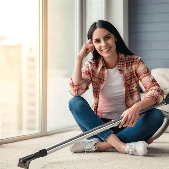 Vacuum%20Brush%20Attachment%201%201/4%20Inch%20Round%20Soft%20Horse%20Hair%20Vacuum%20Brush%20Bristle%20with%202%201/2%20Inch%20to%201%201/4%20Inch%20Hose%20Adapter%20Replacement%20Accessories%20-%20Image%205