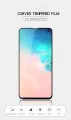 Mi Redmi 8 10D Tempered Glass Protective Glass Screen Protector - Black Line / Border. 