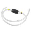 High Flow Siphon Hand Pump Portable Manual Car Fuel Transfer Pump with 2M Syphon Hose. 