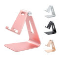 2023 Phone Holder Stand for IPhone 12 Xiaomi Mi 9 Metal Phone Holder Foldable Mobile Phone Stand Desk for IPhone 11 9 X XS. 