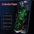 Waitz Naitz 2024 Luxury Mechanical Style LED Light Glow Luminous Phone Case【2025 Version】 Back Cover For Samsung S24 S23 S22 S21 S20 FE Note20 Plus Ultra. 