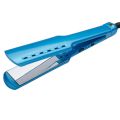 Hair Straightener Wide Plate Ceramic MCH Fast Heat Hair Straightening Iron 100-240V Dual Voltage 3D Floating Plate Flat Irons. 