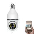 3MP 2K E27 Bulb Wifi Camera Wireless PTZ IP Camera Auto Tracking Two-Way Audio Colorful Nightvision ICsee Home Security Camera. 