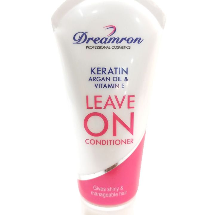Dreamron Keratin Argan Oil & Vitamin E Leave On Conditioner 100Ml