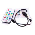 WS2811 WS2812B Led Pixels Strip Light Controller WS2812 USB/DC MINI 3Keys RF 14/17/21Keys Led Tape Remote Controller DC5-24V. 