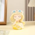 Cute Fairy Pot Cartoon Handmade Succulents Flower Pot Resin Crafts Waterproof Figure Planter Home. 
