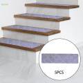 5 Pieces Stair Protector Tape Slip Resistant Indoor Runner for Wooden Steps. 