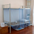 Dormitory Bunk Bed Mosquito Net Single Student Installed Mosquito Nets Dustproof Square Top Zipper Old-Fashioned Large Mosquito Net Factory. 