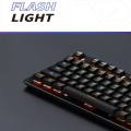 LEAVEN REAL Blue Switch RGB Mechanical Keyboard 87/104 Keys Button Gaming Backlight Compact Office Laptop PC Notebook. 