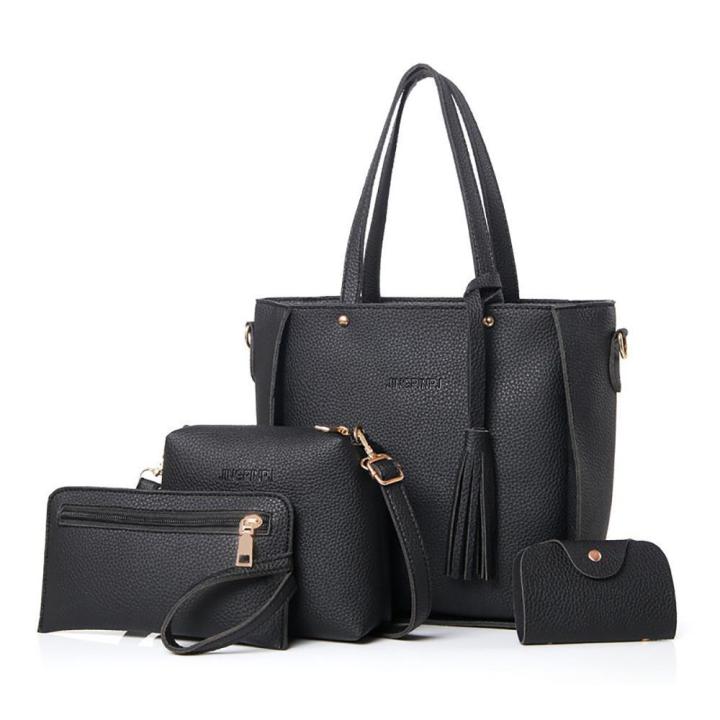 Women%20Bag%20Set%20Top-Handle%20Big%20Capacity%20Female%20Tassel%20Handbag%20Fashion%20Shoulder%20Bag%20Purse%20Ladies%20PU%20Leather%20Crossbody%20Bag%20-%20Image%204