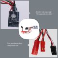 Rc ESC 10a Brushed Motor Speed Controller for Rc Car Boat W/o Brake without brake. 