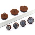 KK FING 30 Pcs Chair Table Furniture Leg Bottom Feet Glides Skid Tile Plastic Pad Floor Nail Non-slip Wood Floor Protector NailUSB Fan. 