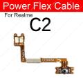 Power Volume Button Flex Cable For Oppo Realme C1 C2 C3 C11 C12 C15 C17 Side Volume Power Mini Keys On OFF Ribbon Spare Parts. 
