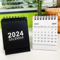 2024 Desk Calendar 2024 Mini Desk Calendar Portable Monthly Planner for Home Office School Portable Desk Calendar. 