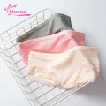 Muses Mall Fine Smooth Lace Panties Comfortable Lace Seamless Women's Briefs Moisture-wicking Butt-lifted Panties for Women Lace Underwear. 